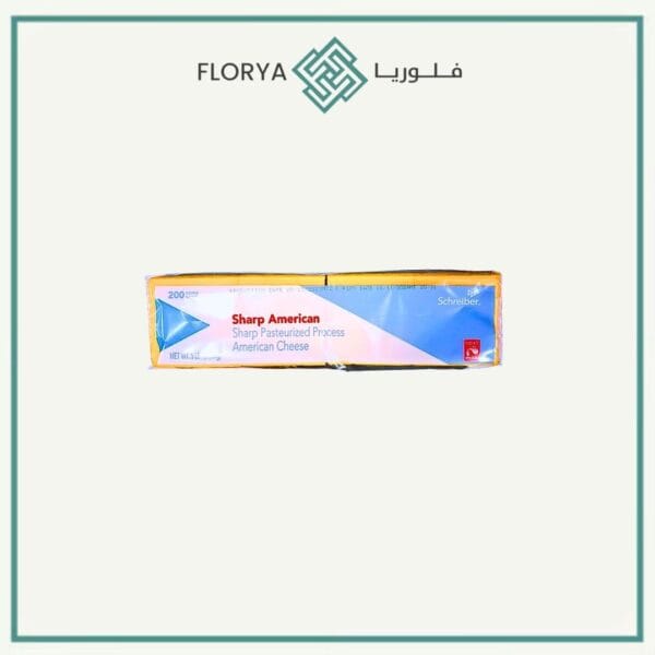 جبنة برغر شرائح شارب امريكي بلوك