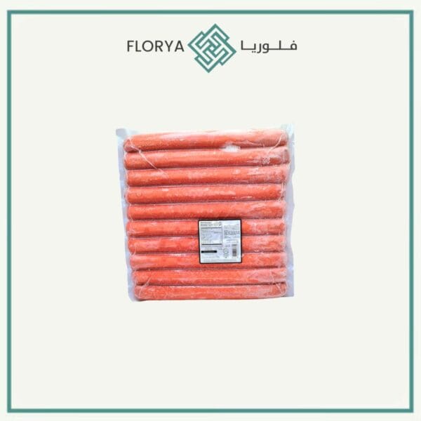 هوت دوغ بقري مجمد سنيورة 24 سم / 1 كجم