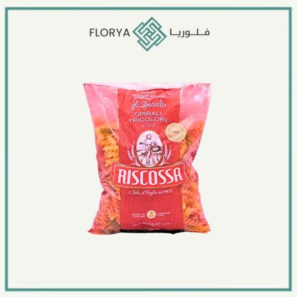 معكرونة برغي ملونة RISCOSSA / 500 جم
