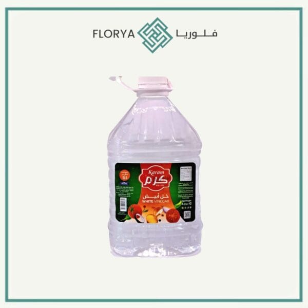 خل ابيض كرم 4 لتر