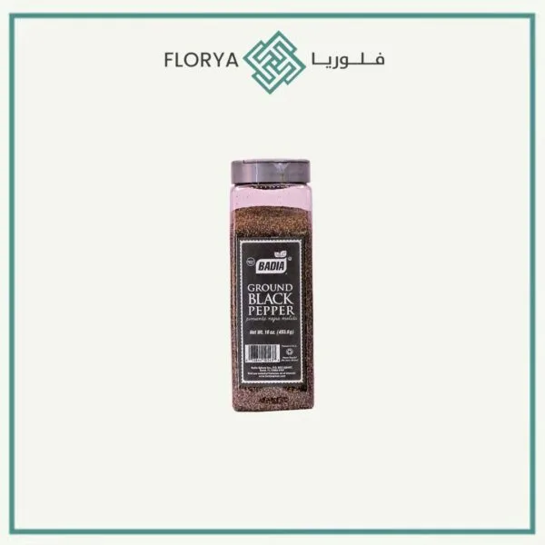 بهارات فلفل اسود مطحون باديا 453.6 جم