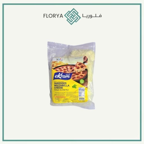 جبنة موزاريلا مبشورة إكرام 1 كغم
